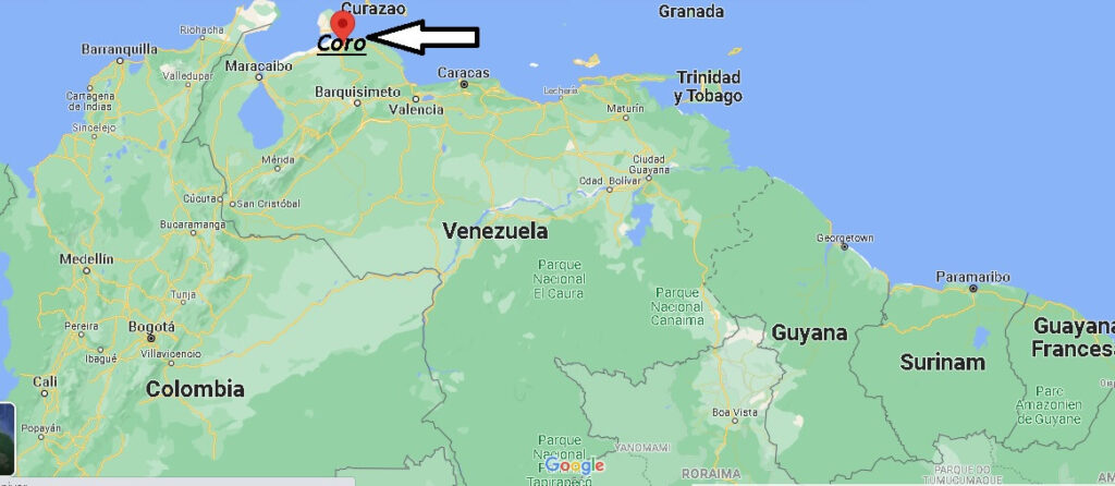 ¿Dónde está Coro (Venezuela)