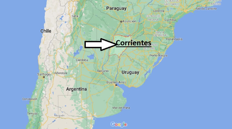 ¿Dónde está Corrientes