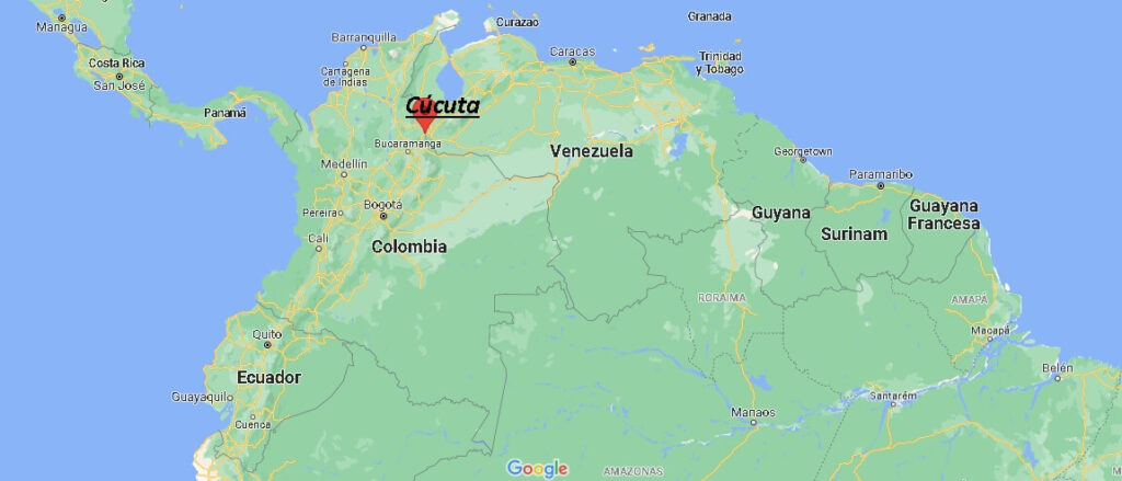 ¿Dónde está Cúcuta