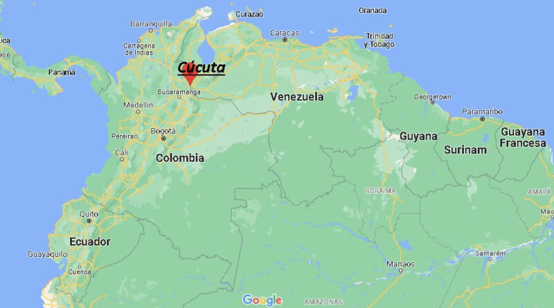 ¿Dónde está Cúcuta