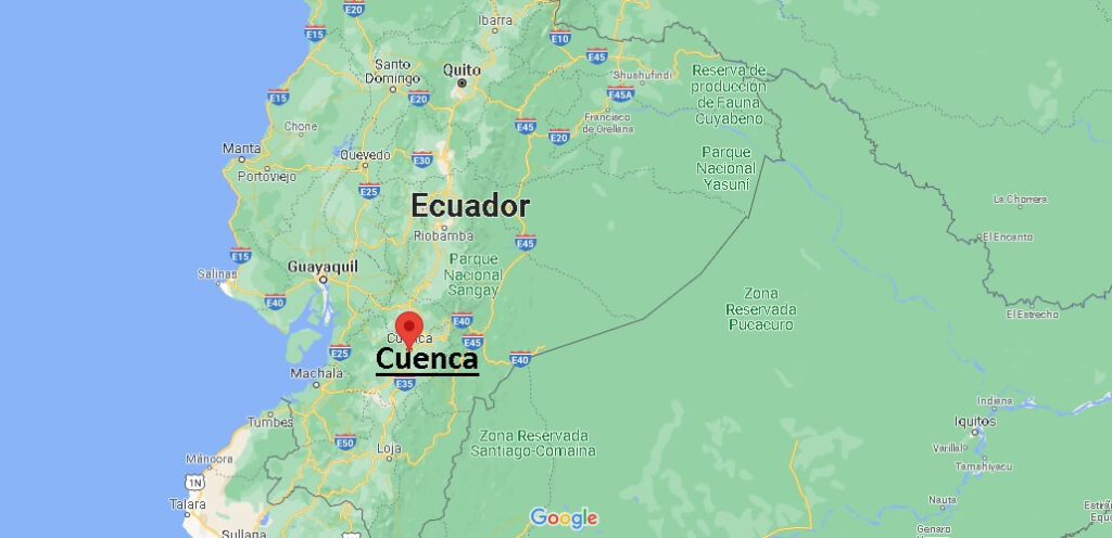 ¿Dónde está Cuenca (Ecuador)