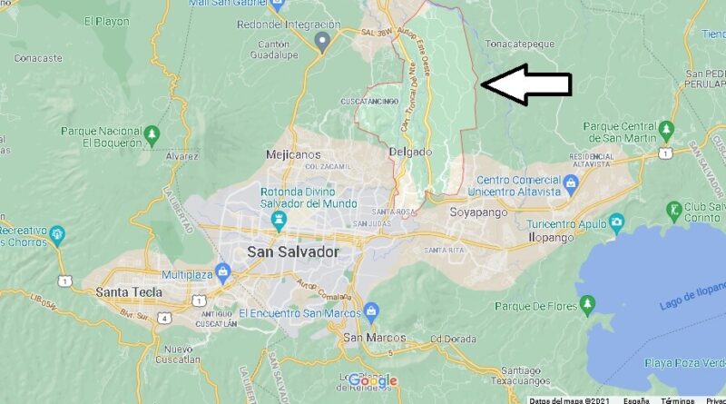 ¿Dónde está Delgado (El Salvador)
