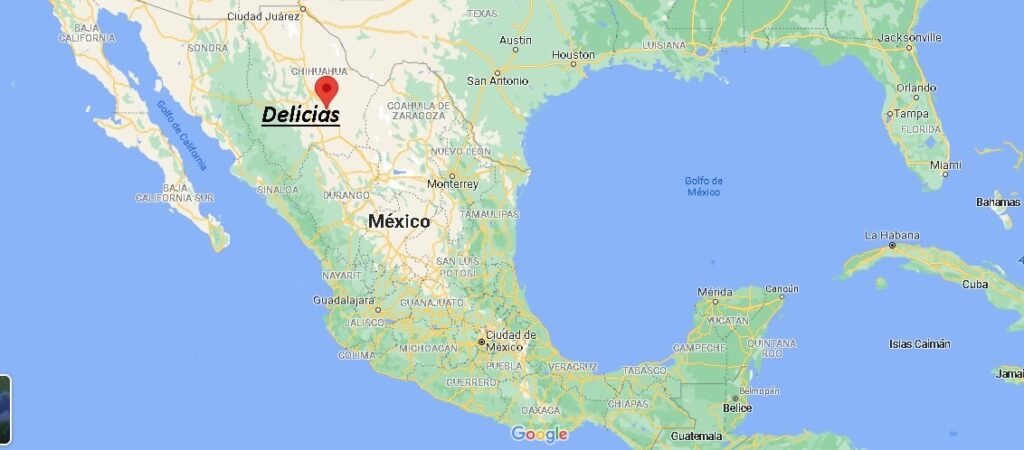 ¿Dónde está Delicias (México)