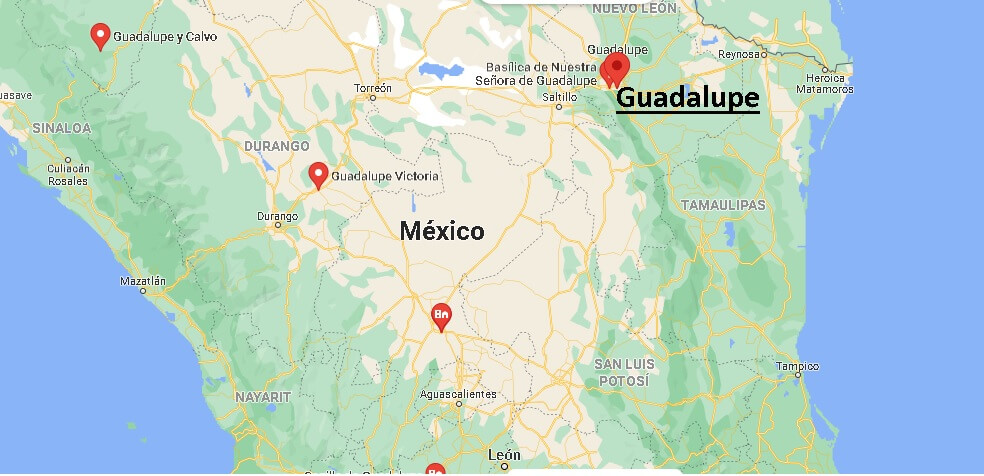 ¿Dónde está Guadalupe (México)