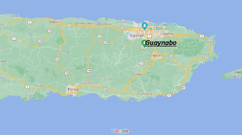 ¿Dónde está Guaynabo