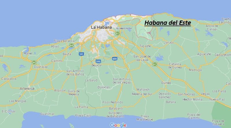 ¿Dónde está Habana del Este