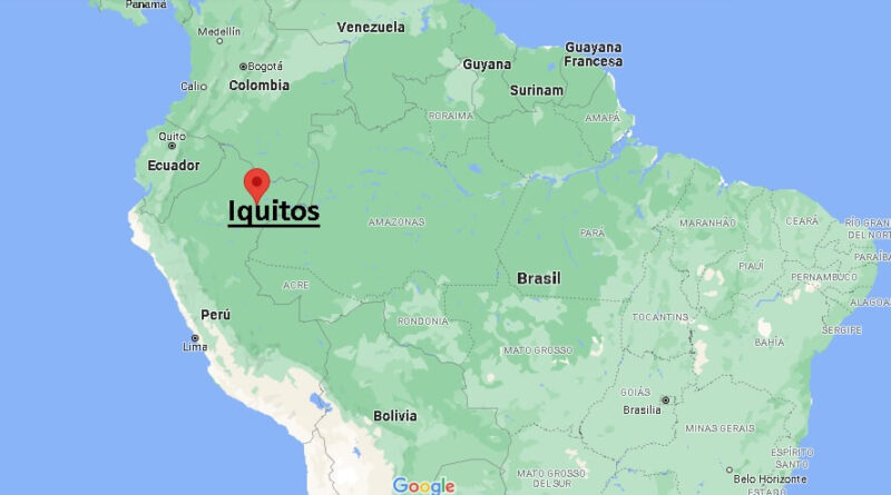 ¿Dónde está Iquitos (Perú)
