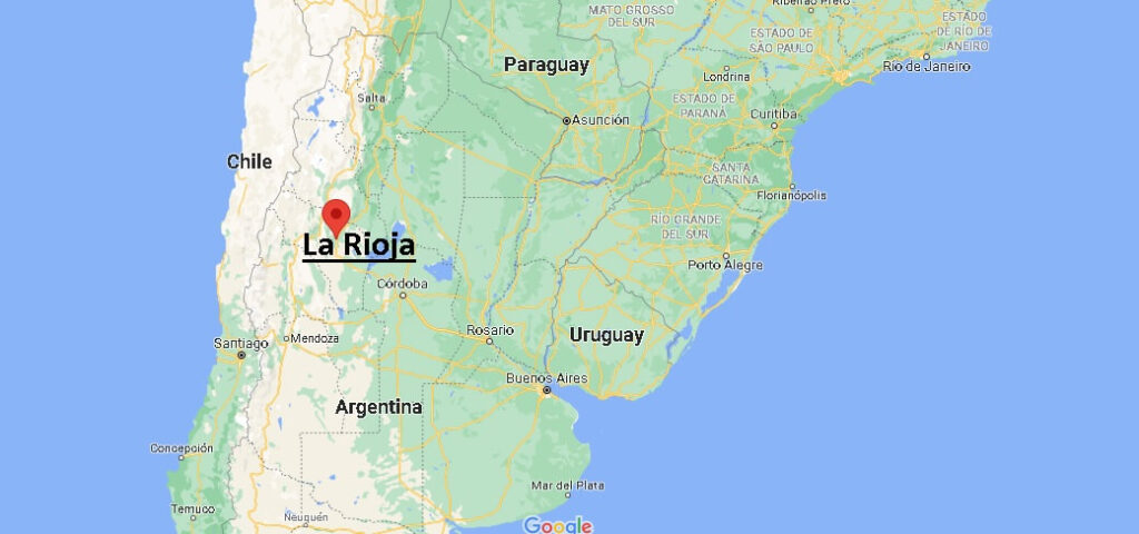¿Dónde está La Rioja (Argentina)