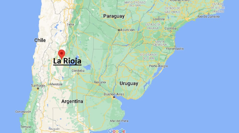¿Dónde está La Rioja (Argentina)