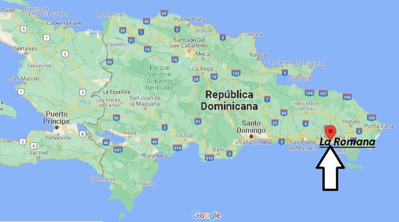 ¿Dónde está La Romana (República Dominicana)
