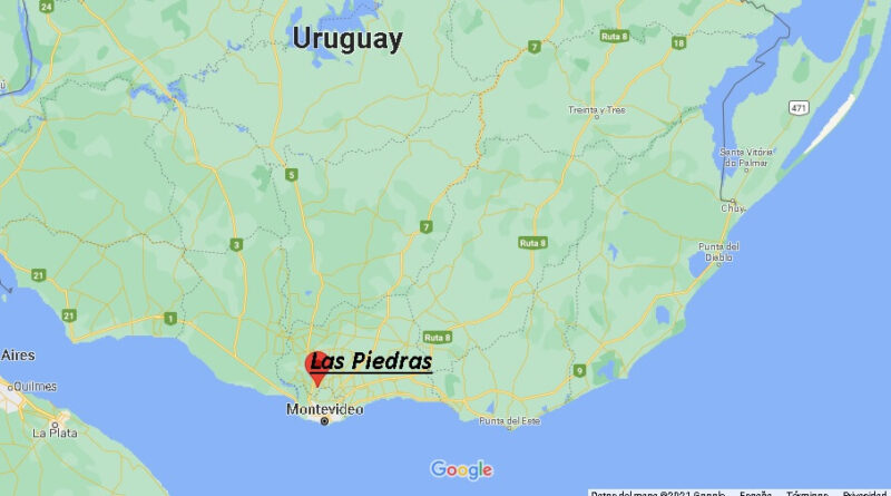 ¿Dónde está Las Piedras (Uruguay)