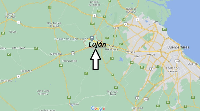 ¿Dónde está Luján