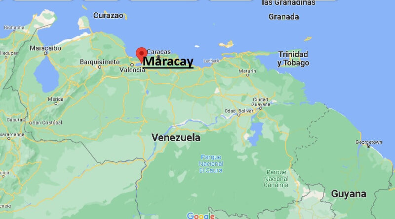 ¿Dónde está Maracay (Venezuela)