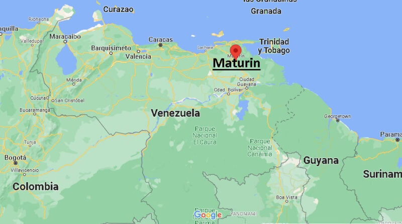 ¿Dónde está Maturin en Venezuela