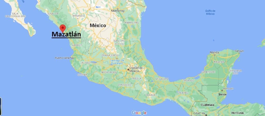 ¿Dónde está Mazatlán