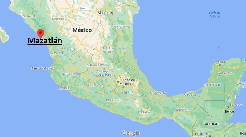 ¿Dónde está Mazatlán
