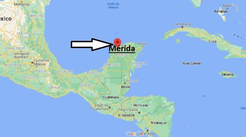 ¿Dónde está Mérida (México)