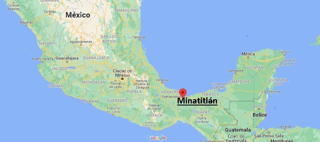 ¿Dónde está Minatitlán