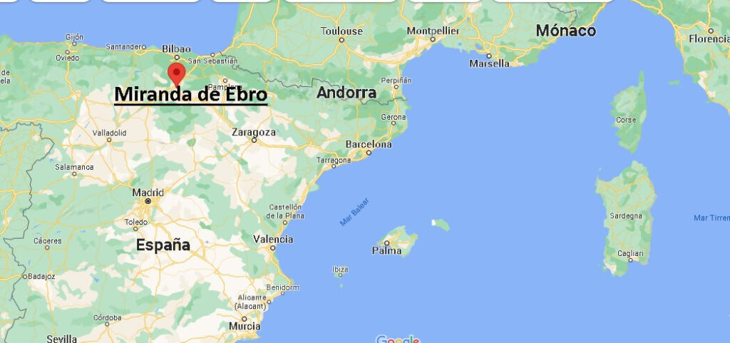 ¿Dónde está Miranda de Ebro