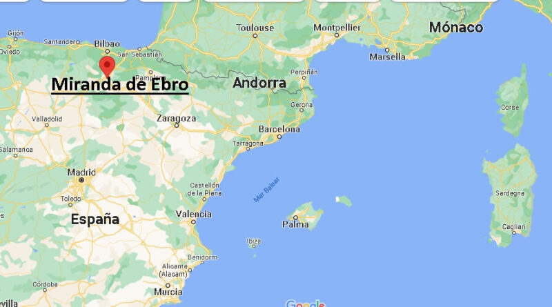 ¿Dónde está Miranda de Ebro