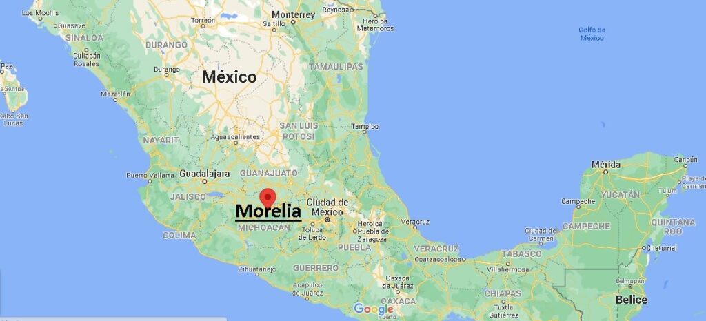 ¿Dónde está Morelia