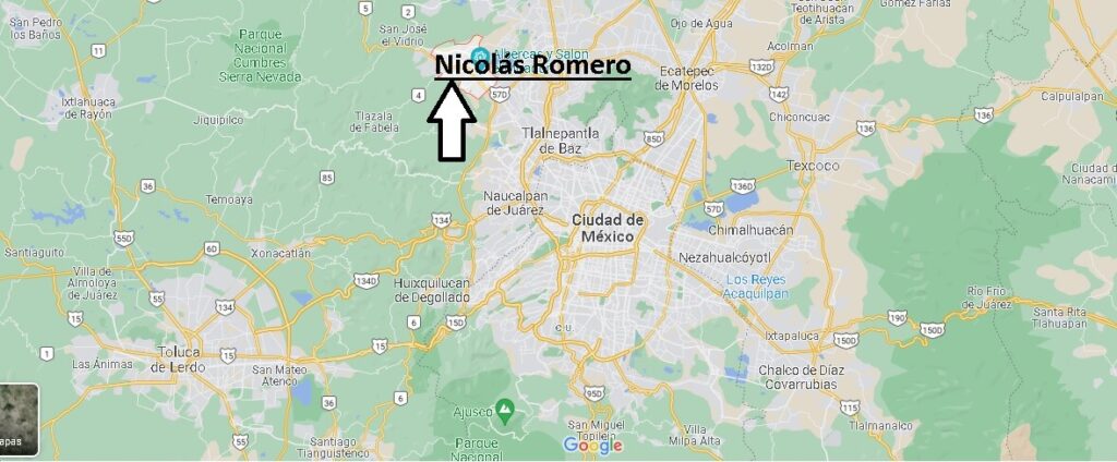 ¿Dónde está Nicolás Romero