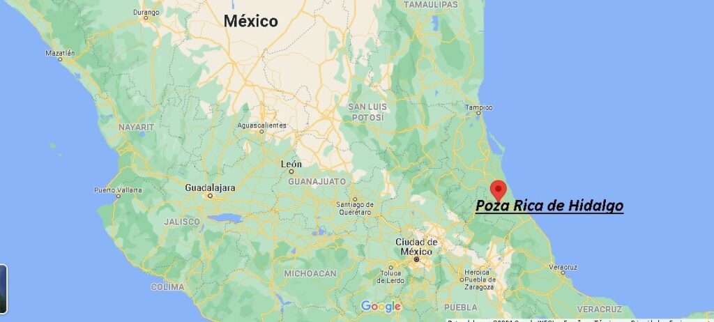¿Dónde está Poza Rica de Hidalgo