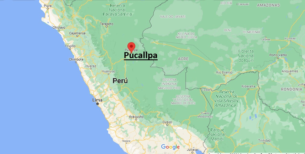 ¿Dónde está Pucallpa (Perú)