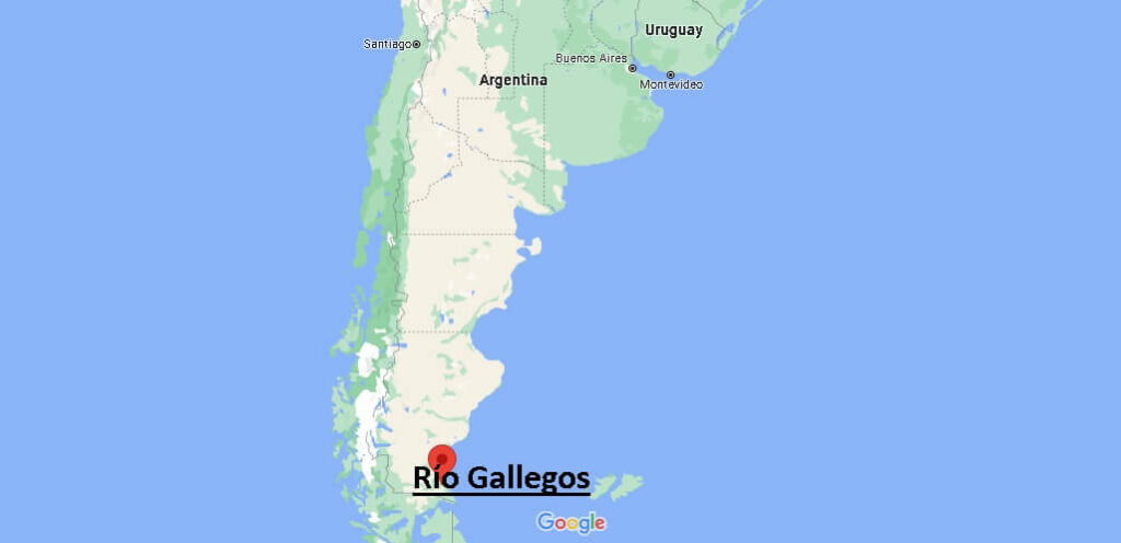 ¿Dónde está Río Gallegos