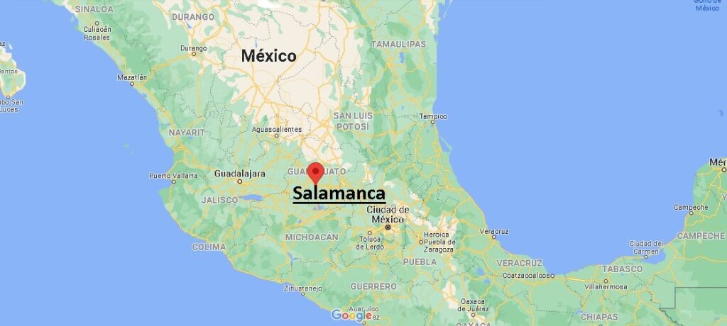 ¿Dónde está Salamanca, México