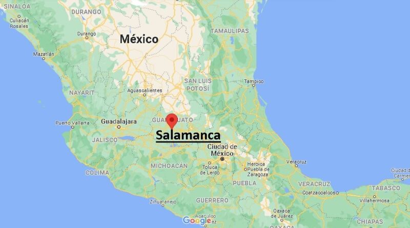 ¿Dónde está Salamanca, México