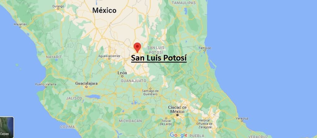 ¿Dónde está San Luis Potosí