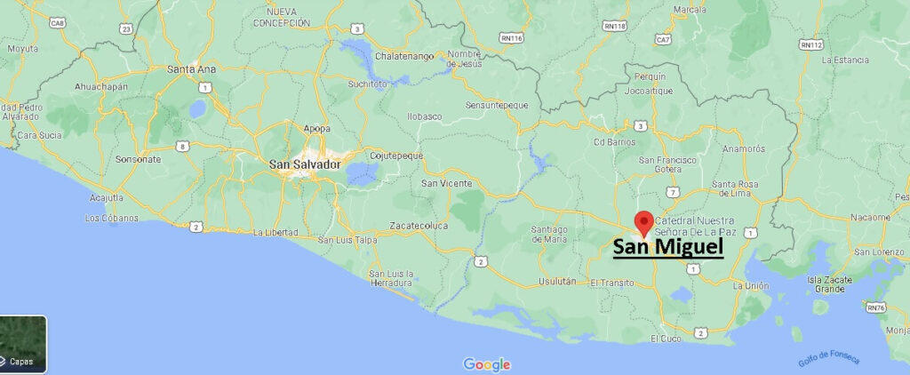 ¿Dónde está San Miguel (El Salvador)