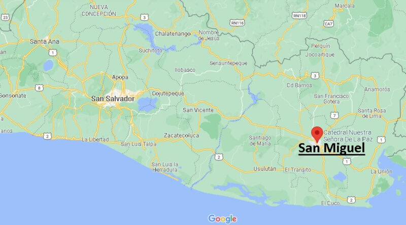 ¿Dónde está San Miguel (El Salvador)
