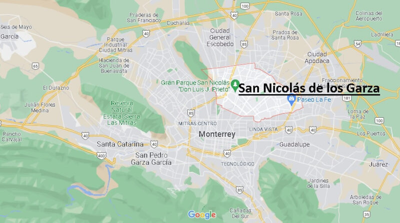 ¿Dónde está San Nicolás de los Garza