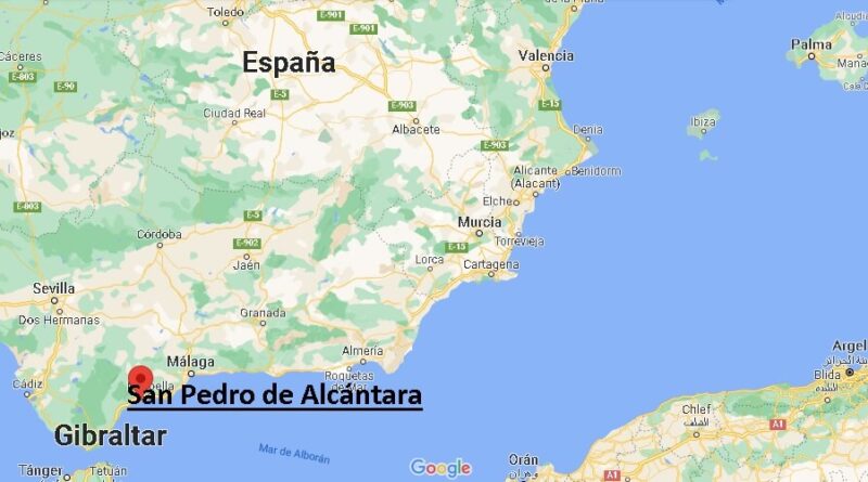 ¿Dónde está San Pedro de Alcántara