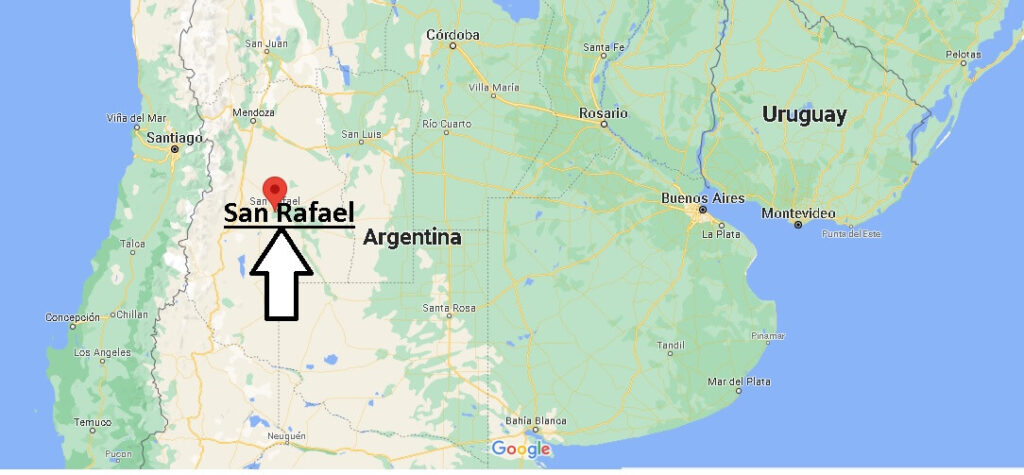 ¿Dónde está San Rafael en Argentina