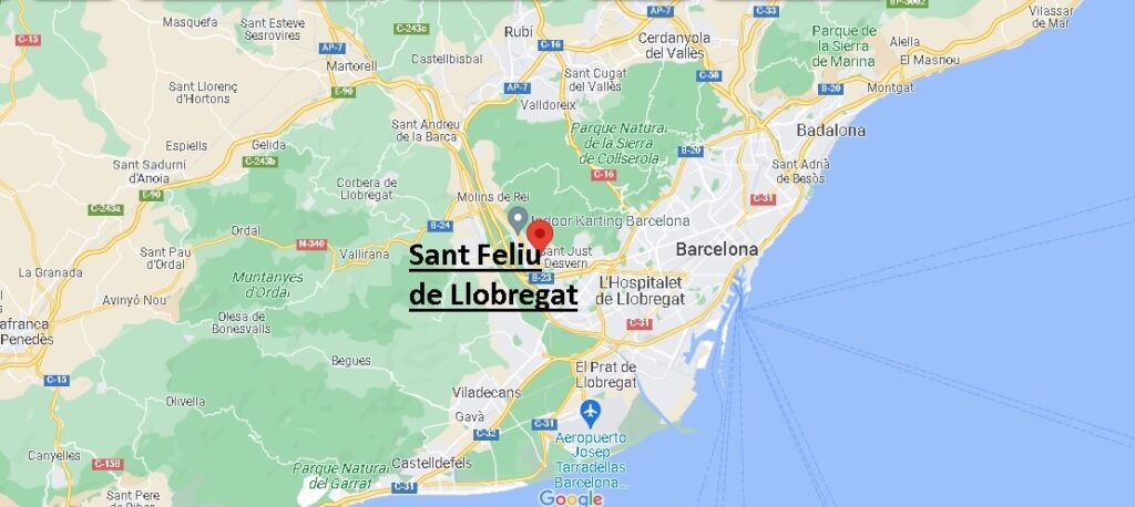 ¿Dónde está Sant Feliu de Llobregat