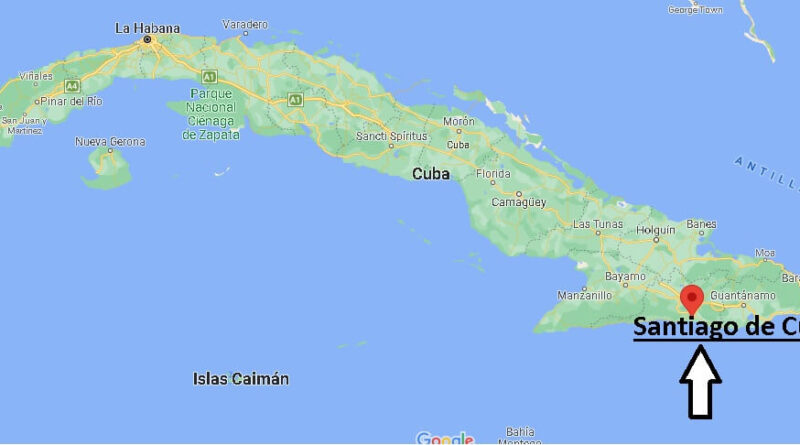 ¿Dónde está Santiago de Cuba