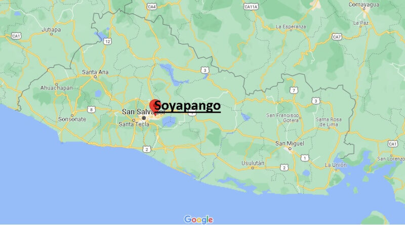 ¿Dónde está Soyapango