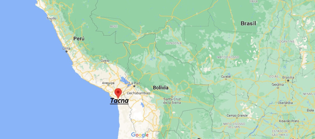 ¿Dónde está Tacna