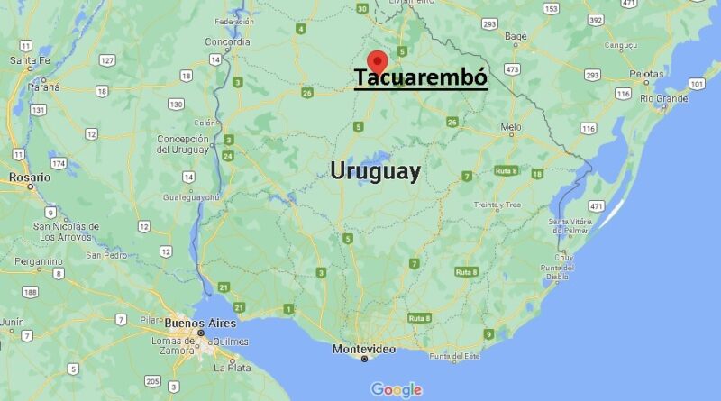 ¿Dónde está Tacuarembó
