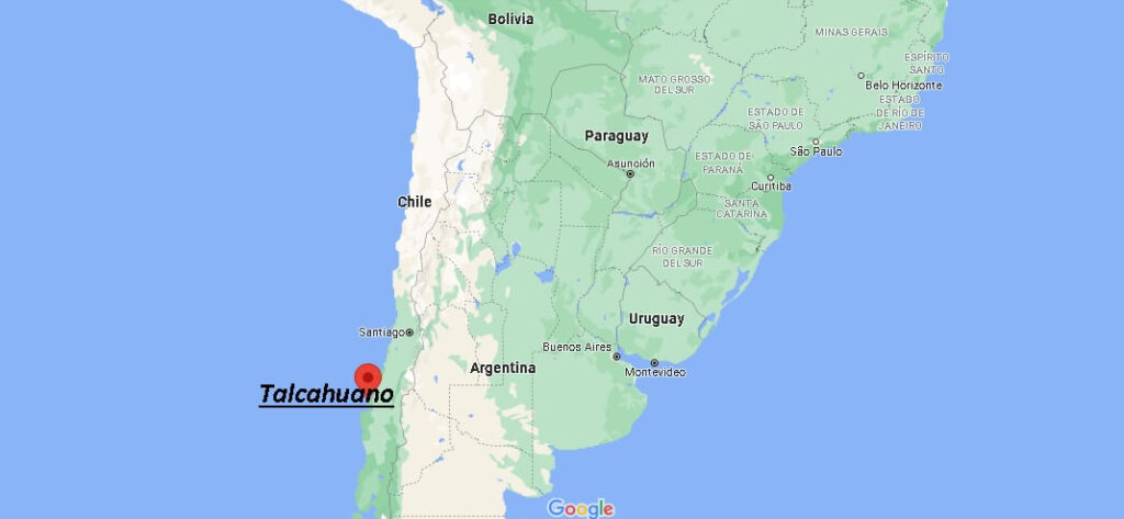 ¿Dónde está Talcahuano