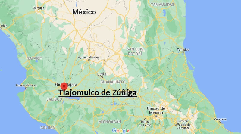 ¿Dónde está Tlajomulco de Zúñiga