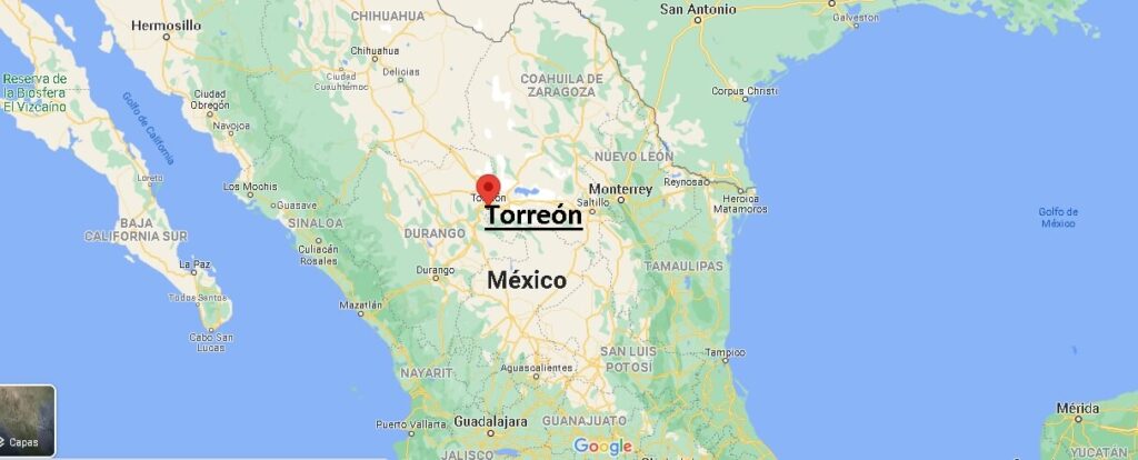 ¿Dónde está Torreón