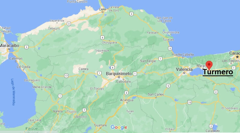 ¿Dónde está Turmero en Venezuela