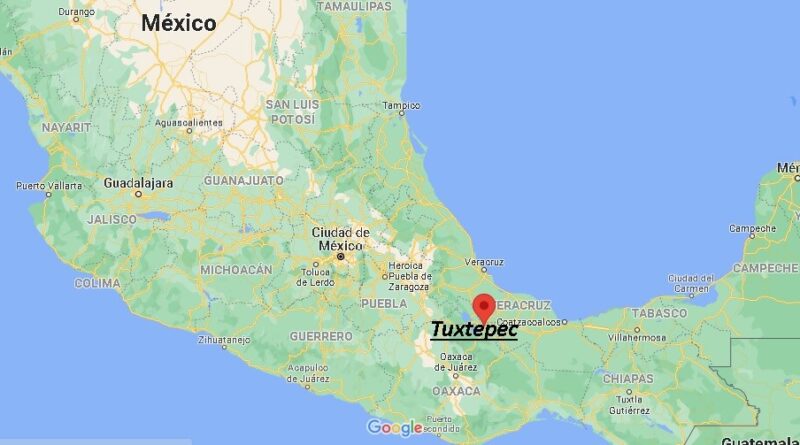 ¿Dónde está Tuxtepec