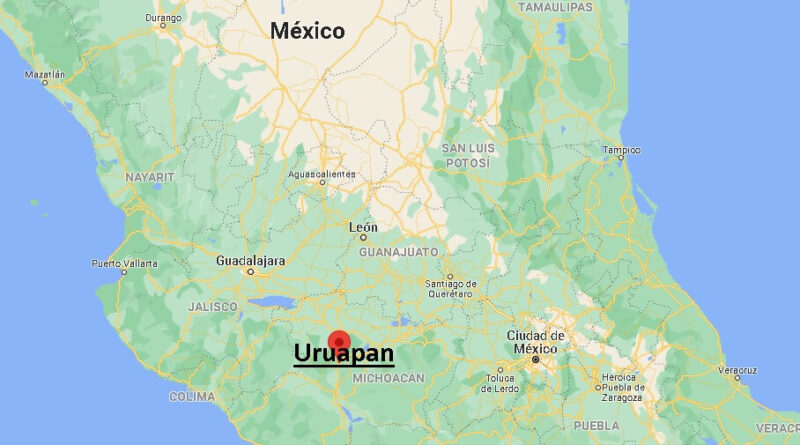 ¿Dónde está Uruapan