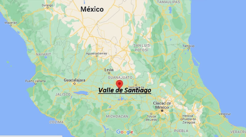 ¿Dónde está Valle de Santiago