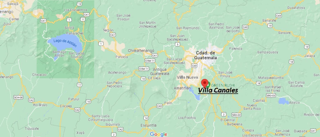 ¿Dónde está Villa Canales